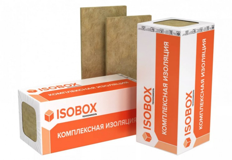 Теплоизоляция ISOBOX ЛАЙТ (50*600*1200) 12шт. 8,64м2 (0,432м3) ТехноНИКОЛЬ