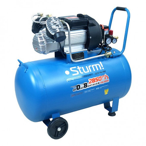 Компрессор коаксиальный масляный 2,4 кВт Sturm AC932100
