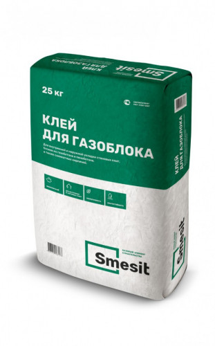 Клей для газоблока Smesit 25кг