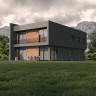 Фиброцементная плита Roofas Color Gray 10х1250х3000мм, 3.75м2