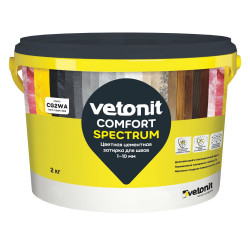 Затирка Vetonit Comfort Spectrum, Гранит 12, 2кг