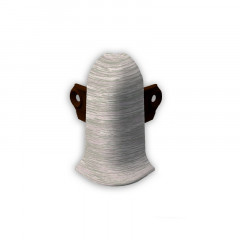 Угол наружный для плинтуса Lexida 55, 252 Ясень белый