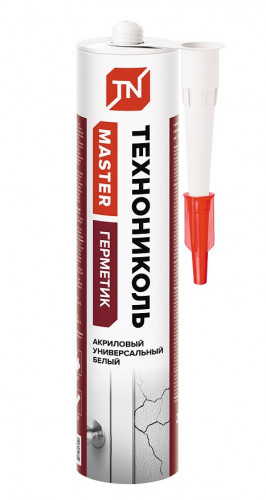 Герметик акриловый универсальный Белый Master Технониколь, 280 мл