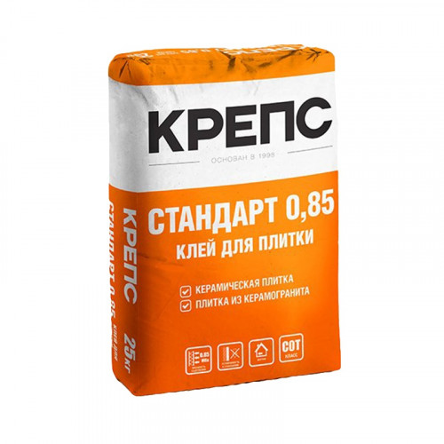Клей для плитки Стандарт КРЕПС 25 кг