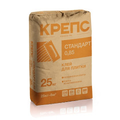 Клей для плитки Стандарт КРЕПС 25 кг