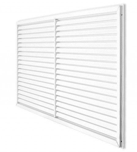 Решетка радиаторная 1500*600мм белая