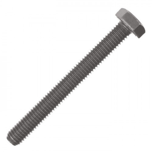 Болт шестигранный М14*140 оцинкованный DIN933, кг (около 6 шт)
