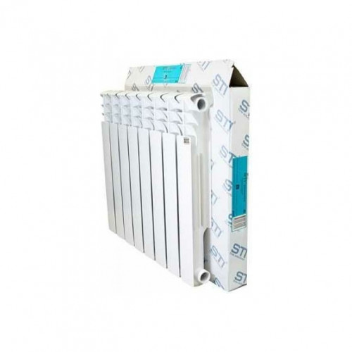 Радиатор алюминиевый 500*80 8 секций 1080 Вт STI