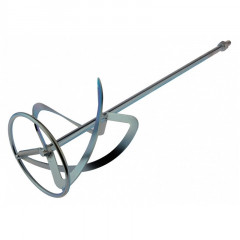 Миксер насадка 160х590мм, оцинкованный хвостовик М14, Сибртех 848997