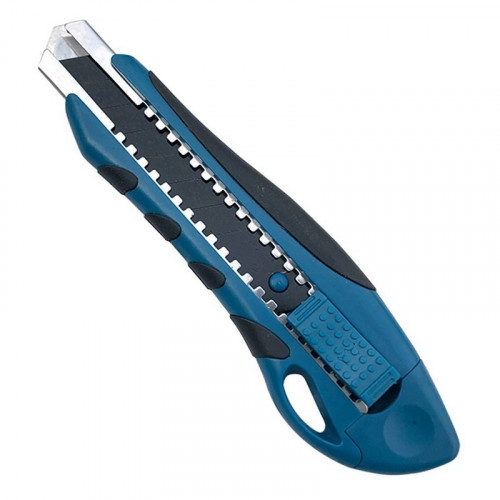 Нож строительный 18мм, автофиксатор, SK5, Elegant Black РемоКолор 19-0-411