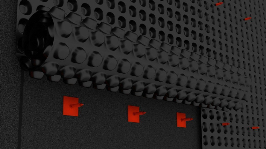 Крепёж для фиксации плит XPS и мембран Технониколь N1, 200шт