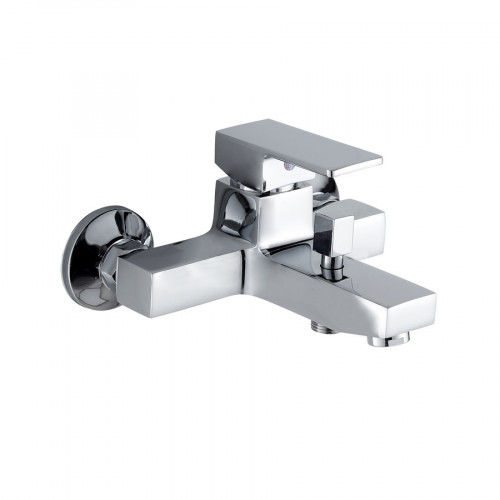 Смеситель для ванной одноручный, короткий гусак, Dikalan