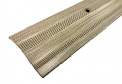 Кант полукруглый 40х1800мм Дуб Леванте алюминиевый Русский профиль