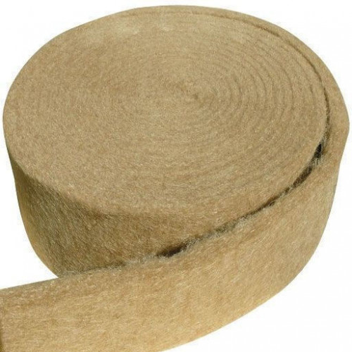 Джут межвенцовый утеплитель СуперДжут 10-12мм 100мм*10м