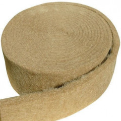 Джут межвенцовый утеплитель СуперДжут 10-12мм 100мм*10м