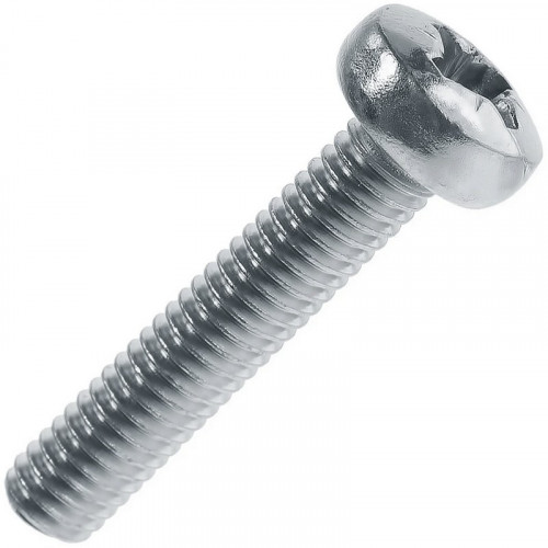 Винт с полукруглой головкой М8х30 DIN7985, оцинкованный, 1шт (150шт/уп)