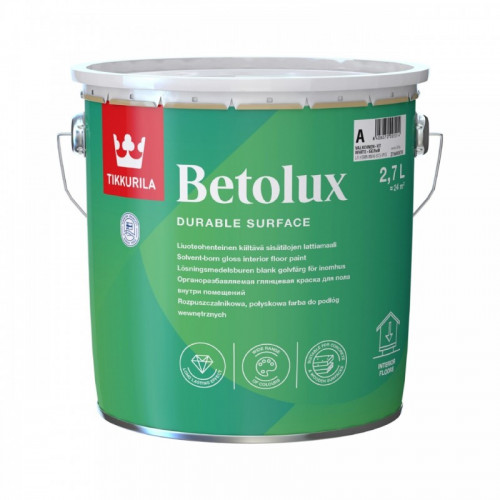 Уретано-алкидная краска для пола Betolux A TIKKURILA 2,7 л