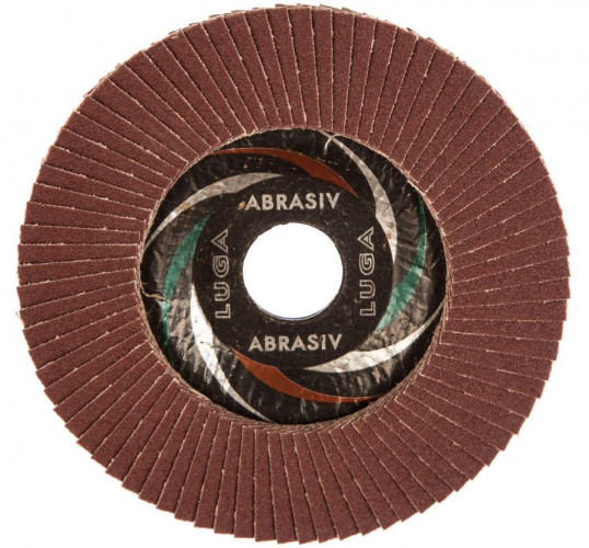 Круг шлифовальный лепестковый, 125*22мм, Р120 Луга