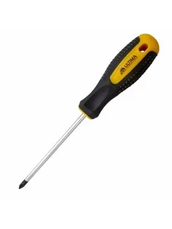 Отвертка крестовая PH2х100мм магнитная, двухкомпонентная ручка Ultima
