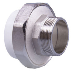 Муфта комбинированная 90мм*3 дюйма под ключ, наружная резьба Valtec VTp.707.0.09011