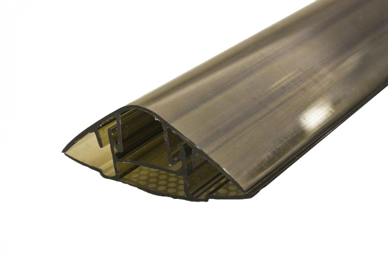 Профиль соединительный разъемный НCР 6-10мм Бронза L=6м Новаттро