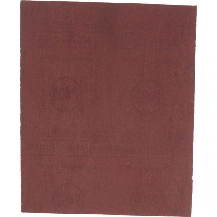 Наждачная бумага Р400, 230х280мм на тканевой основе, Бибер 70630, 10шт