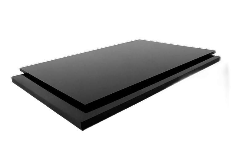 Полиэтилен низкого давления листовой ПНД 15мм 1500х3000мм Черный, без УФ, Polycorr