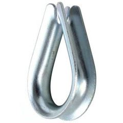Коуш DIN6899 М12 оцинкованный, 1шт
