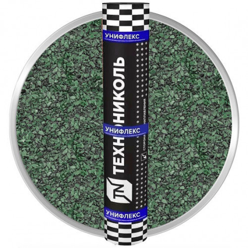Унифлекс ЭКП-3,8 (10*1) м, Сланец зеленый, полиэстер Технониколь
