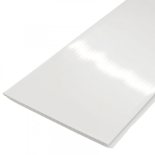 Панель ПВХ Белая лакированная 2700*250*5мм