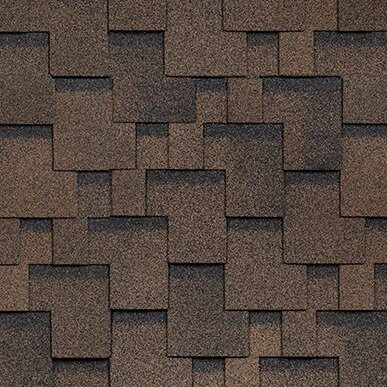 Гибкая мягкая черепица Шинглас (Shinglas) Аккорд, Коричневый 3м2, Технониколь