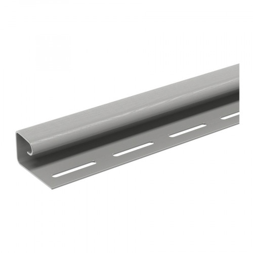 J профиль для винилового сайдинга 3000мм, Эдельвейс Технониколь 064393