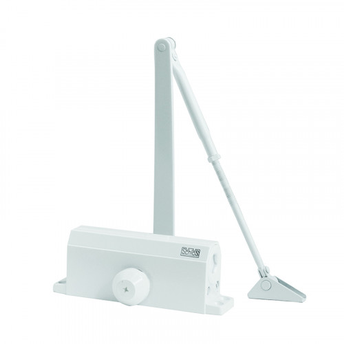 Доводчик 61003 белый (20-45кг) максимум 60кг Шлосс
