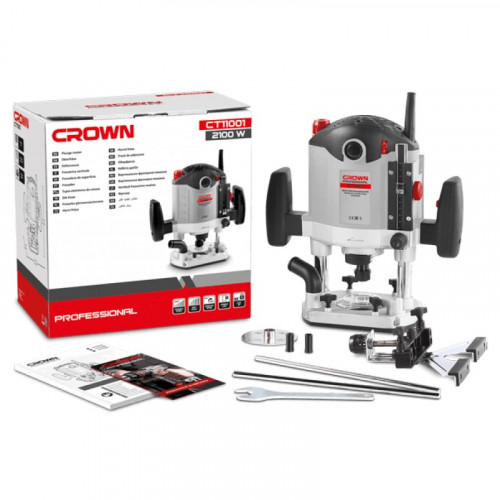 Фрезер 2100 Вт, 23000 об/мин Crown CT11001