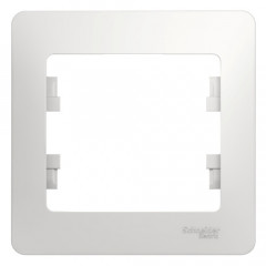 Рамка 1 пост белый Glossa GSL000101 Schneider Electric
