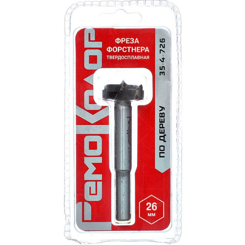 Фреза по дереву d26 Форстнера РемоКолор 35-4-726