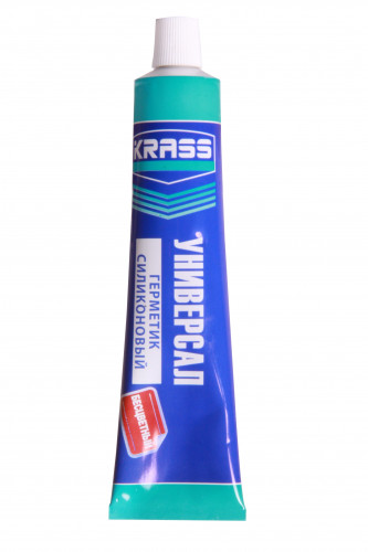 Герметик силиконовый универсальный бесцветный KRASS (115 мл)