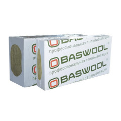 Теплоизоляция Baswool Вент Фасад 70 кг/м3 (100*600*1200) 3шт. 2,16м2 (0,216 м3)
