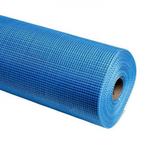 Сетка стеклотканевая фасадная синяя (1х20м) 160 г/м2, Armtex PRO