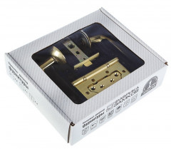 Набор дверной фурнитуры FZ 03-С 100 2Н SG Матовое золото