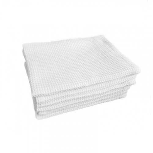 Полотно вафельное белое 0,45х10м