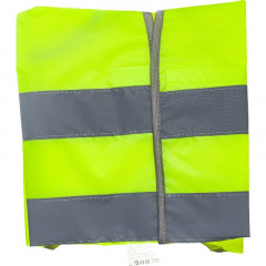 Жилет сигнальный светоотражающий, желтый XXL Сибртех 89516