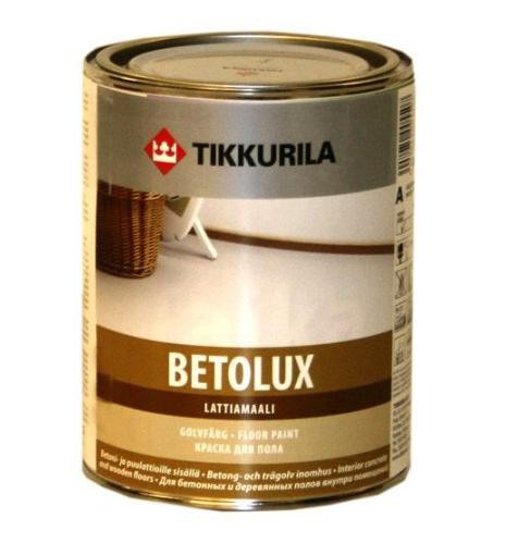 Уретано-алкидная краска для пола Betolux A TIKKURILA 9 л