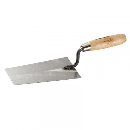 Кельма отделочника стальная, деревянная рукоятка 200мм Sparta 862765