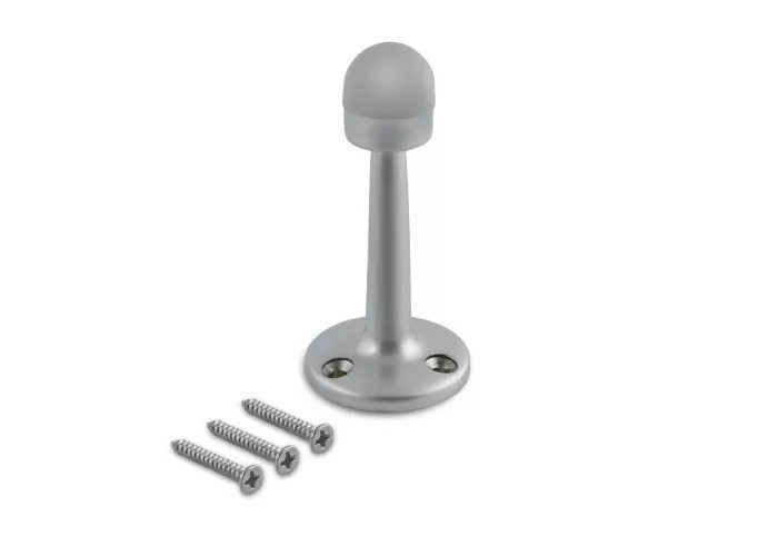 Упор дверной (стопор) Перламутровый хром 06 РС PALLADIUM