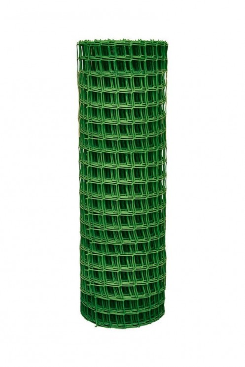 Сетка садовая заборная, пластиковая, ячейка 50х50мм, высота 1м, длина 20м