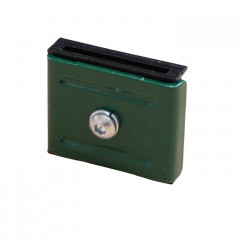 Крепление для забора (скоба и винт) М6х30мм зеленый Grand Line