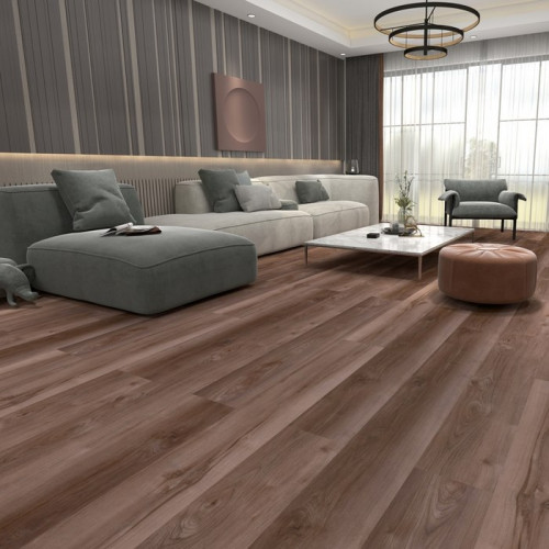 Кварц-виниловый ламинат SPC 1524х228х5,5мм Evolution Орех Толедо 1107-4 PROFIELD