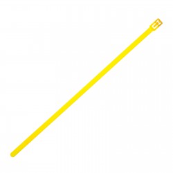 Хомут-стяжка желтый многоразовый 7,2*300 мм, 50шт РемоКолор