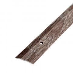 Кант полукруглый 40х900мм Дуб Марсель алюминиевый Русский профиль